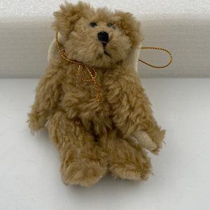 Vintage Boyds Bears Articulated Jointed Angel Plush Christmas Ornament 1990 5"
